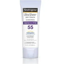 Neutrogena Ultra Sheer Dry-Touch SPF 55 Sunscreen