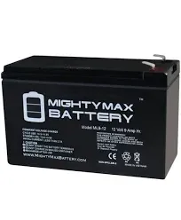 12V 8Ah SLA Battery for Liftmaster CSW24V Swing Gate Opener - 2 Pack