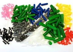 350pc Ultra Precision High Temp Silicone Rubber Plug & Cap Kit