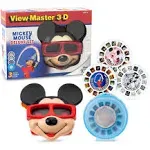 Disney 100 3-D View Master Mickey Mouse Deluxe Set 3 Reels w/case 2023