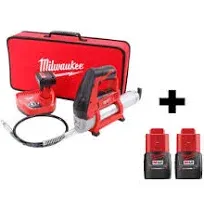 Milwaukee M12 Cordless Grease Gun 2446