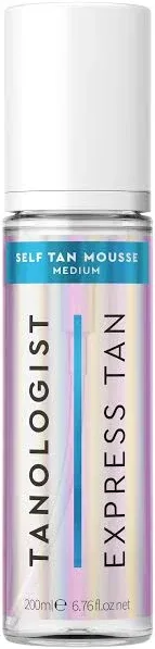 Express Self Tan Mousse, Medium Tan, 6.76 fl oz / 200 ml Bottle,