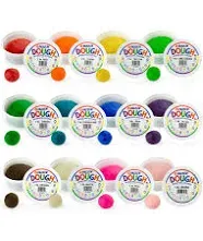 Hygloss Kids Unscented Dazzling Modeling Play Dough