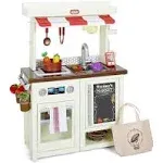 First Market Kitchen Pretend Play Kitchen w/Over 20 Accessories