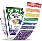 Ultimate Rainbow Deck in Bicycle Card Stock by Magic Makers