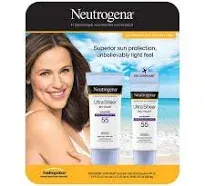 Neutrogena Ultra Sheer Dry-Touch SPF 55 Sunscreen