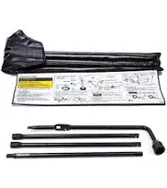 Spare Tire Tool Kit Fit for GMC Chevy Chevrolet Silverado Sierra Tahoe Yukon with Bag