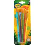 Crayola Art/Craft Brush Set Plastic Multicolor 5 pc