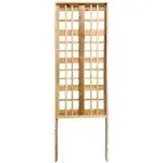 Cedar Camelot Trellis by Prime Retreat, Brown, 68"H