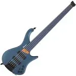 Ibanez EHB1005F Ergonomic Headless 5-String Fretless Bass - Arctic Ocean Matte