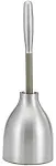 Polder Stainless Steel Bell Design Toilet Plunger Caddy with Flange Bulb Polder