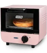 Dash DMTO100GBPK04 Mini Toaster Oven Cooker Pink New