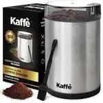 Kaffe 14-Cup Compact Countertop Electric Coffee Grinder Stainless Steel