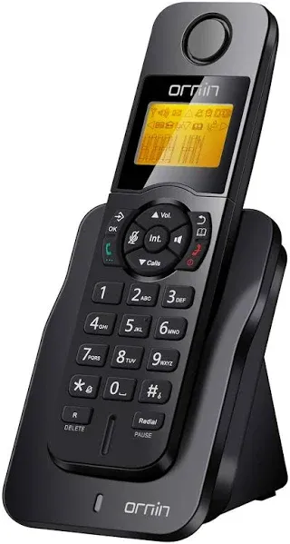 Ornin D1005 Cordless Wireless Home Phone Telephone w Base! ~ Works Great! ~ LQQK