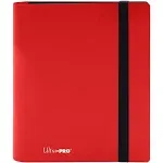 Ultra Pro Binder: 4-Pocket Eclipse - Apple Red