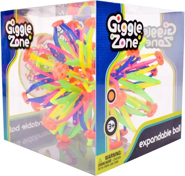 Giggle Zone Expandable Ball Breathing Toy Sphere