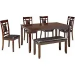 Bennox - Brown - Dining Room Table Set (Set of 6)