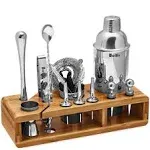 BARILLIO Elite Bartender Kit Cocktail Shaker Set