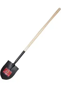 Bully Tools 52515 14-Gauge Round Point Shovel