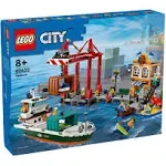 LEGO 60422 City Seaside Harbor with Cargo Ship