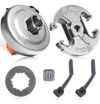 Mtanlo 3/8 Clutch Drum for Husqvarna 455 460 Rancher 461 Chainsaw Replacement Parts