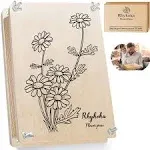 Rhykoka Large Flower Press Kit for Adults, 10 Layers 11.8 x 8.3 Inches DIY Wood Flower Leaf Plant Press Kit Flower Press