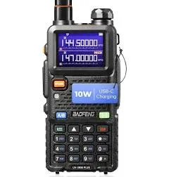 Baofeng UV-5RM Two Way Radio FM Dual Band USB-C Charging Walkie Talkie