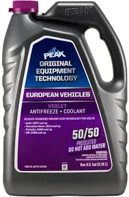 PEAK OET Antifreeze + Coolant for Asian Vehicles Red/Pink