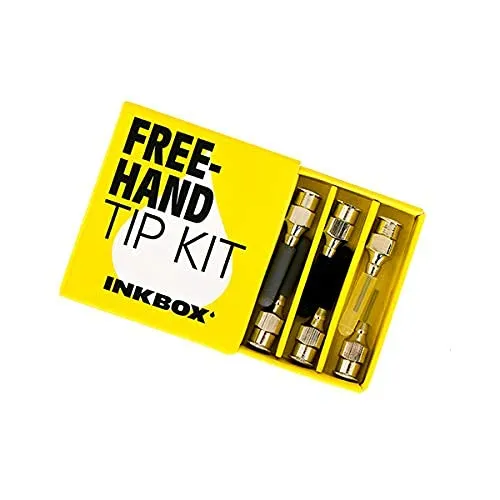 Inkbox Freehand Ink Temporary Tattoos Pro Kit - draw Long-Lasting Ideal Present for Any Level of Artist - Temp Tattoo Kit and Drawing Last Up to 2