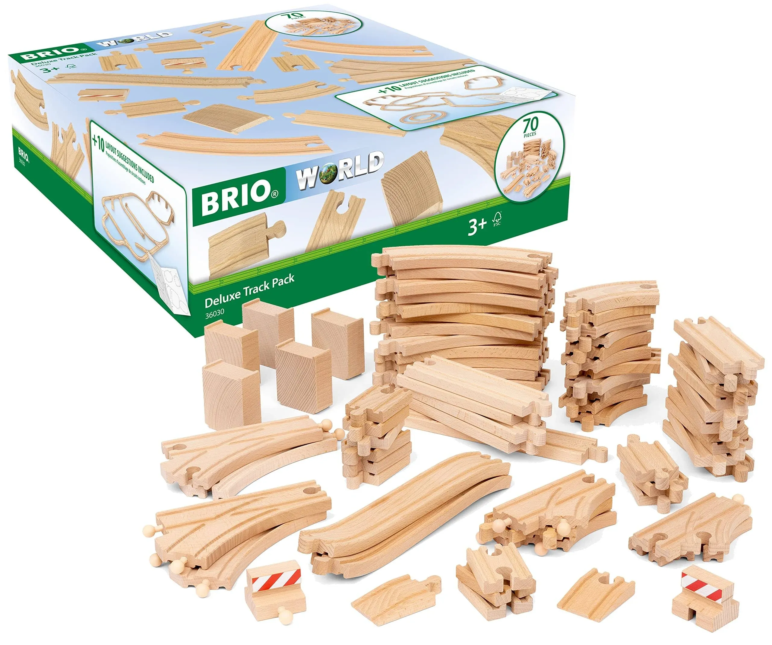 Brio Deluxe Train Track Pack