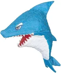 Shark Pinata - Ocean - Sea Life - Jaws - Birthday Party Supplies