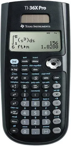 TI-36X Pro Scientific Calculator Texas Instruments