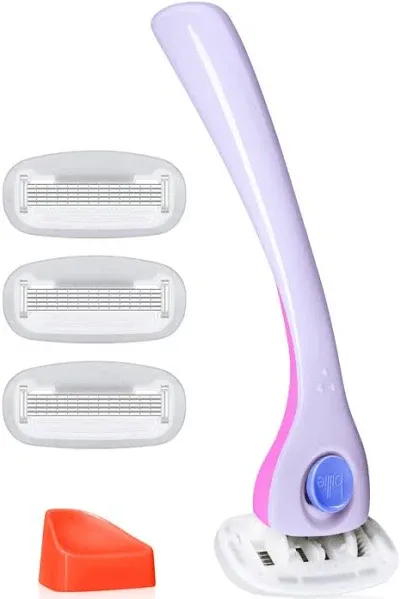 Billie Womens Razor Kit + 5-Blade Refills + Magnetic Holder