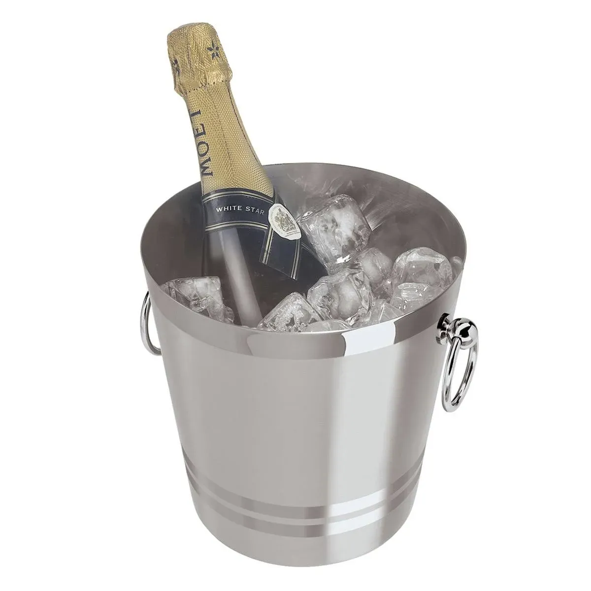 Oggi Stainless Steel Champagne Bucket (4 lt, 4.25 qt)