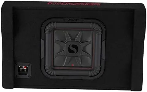 KICKER 49L7TDF102 CAR/TRUCK 10&#034; L7TDF DOWN-FIRING SUBWOOFER ENCLOSURE 2-OHM