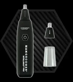 MANGROOMER - INTELLIMAX PRO – New Nose and Ear Trimmer (with a Free Bonus Rotary TIP and Blade)