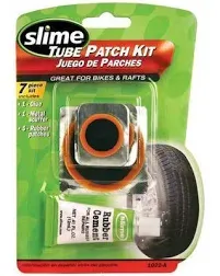 Slime TUBE PATCH KIT 7 pc For Bikes Other Inflatables Repair Puncture 1022-A NEW