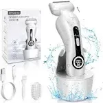 Electric Shaver for Women Best Electric Razor for Womens Bikini Legs Underarm Public Hairs Rechargeable Trimmer with Detachable Head Cordless Wet Dry