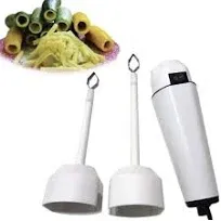 Electric 110 Volt Professional, Heavy-duty, zucchini corer, vegetable corer/drill, White