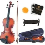 Mendini By Cecilio Violin For Kids & Adults Student Beginners Kit w/Case