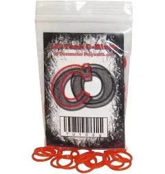 Captain O-Ring 100pcs 90 Durometer RED Polyurethane CO2 / HPA Tank O-Rings