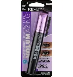 Revlon Mascara, Volumazing Eye Makeup, Non-Waterproof, No Clump, Smudge Proof, Flake Proof, 901 Blackest Black, 0.30 Fl Oz