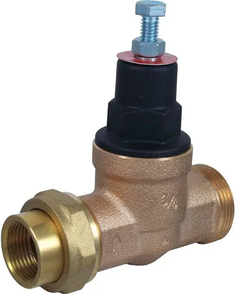 Cash Acme 3/4 Inch EB45 Single Union Pressure Regulating Valve (PRV), 45 PSI, 23883-0045