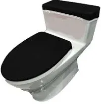 Madeals Velvet Toilet Lid Cover