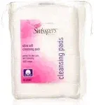 Swisspers Premium Cotton Facial Cleansing Pad, 50 Count