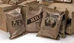 MRE MREs Meals Ready-to-Eat Genuine U.S. Military Surplus Assorted Flavor 4-Pack