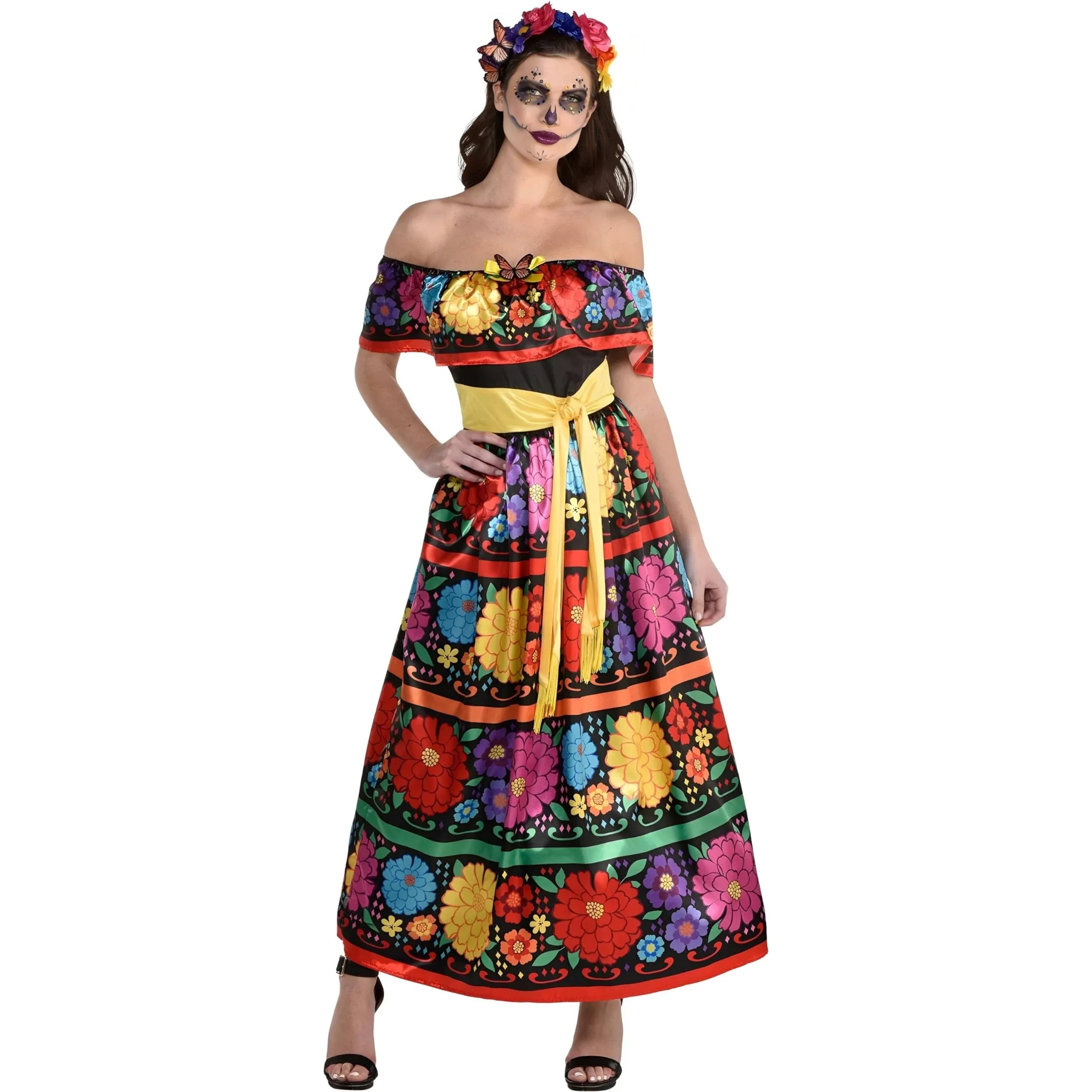 Amscan Sugar Skull Beauty Costume Set