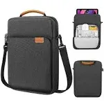 MoKo 12.9 inch Tablet Sleeve Bag,Fits with 13 inch New iPad Pro M4 & Air M2 2024,iPad Pro 12.9 M2&M1,Surface Laptop Go 12.4,Galaxy Tab S8+/S9+ 12.4,H