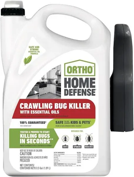 Ortho Home Defense Crawling Bug Killer with Essential Oils 0.5 gal.