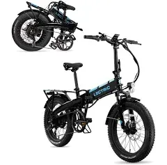 Lectric eBikes XP Step-Thru 3.0 Foldable eBike with 45 miles Max Operating Range & 28 mph Max Speed